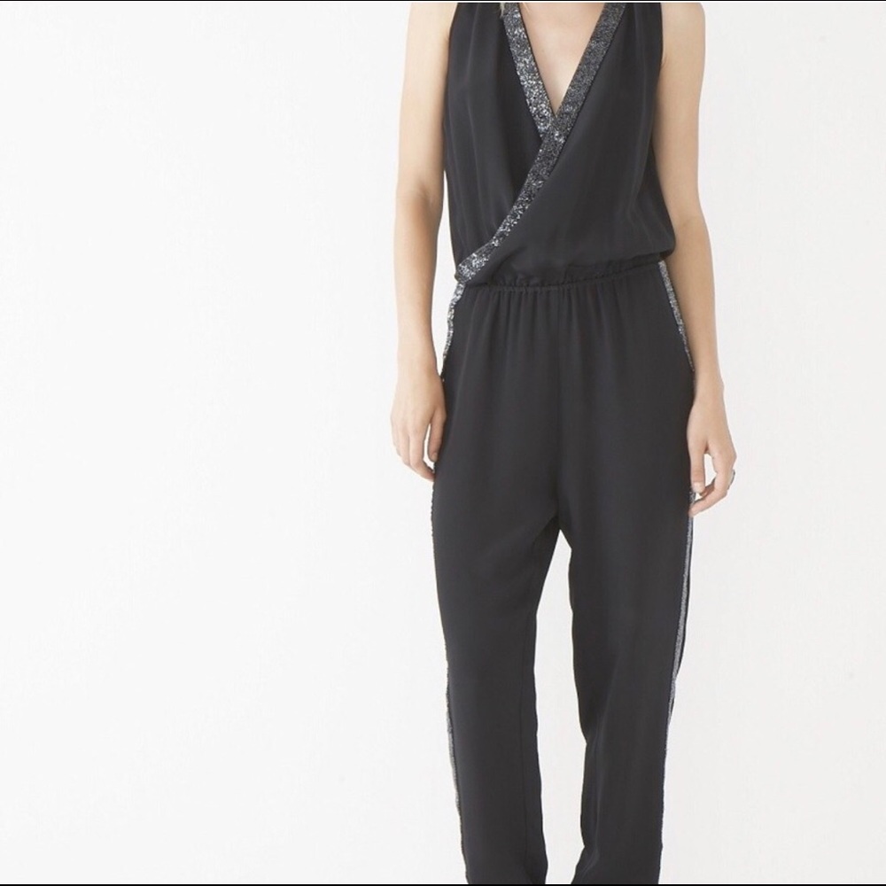 Rebecca Minkoff Navy Blue Jumpsuit